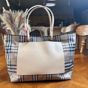 Mini Tote Check Bag